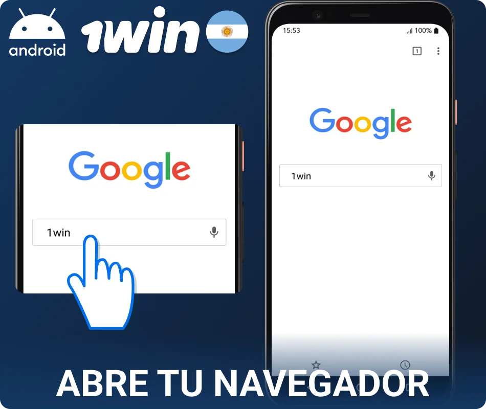 Ingresá al navegador 1win AR